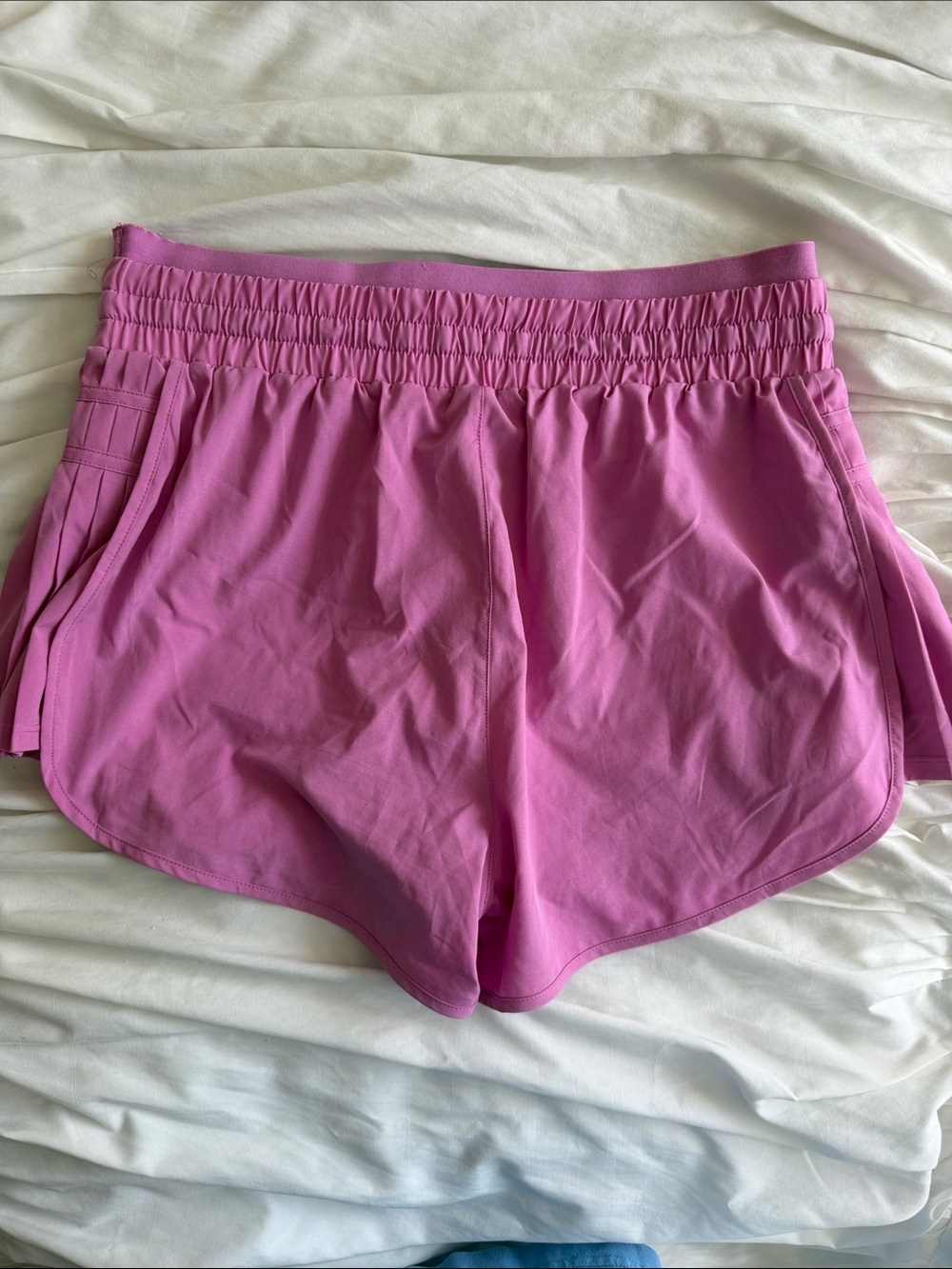JoyLab Bright Fuchsia Flounce Athletic Shorts - Picture 4 of 6